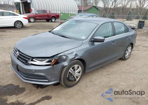 2017 Volkswagen Jetta 1.4T S из США, поврежденный, VIN 3VW2B7AJ4HM279199